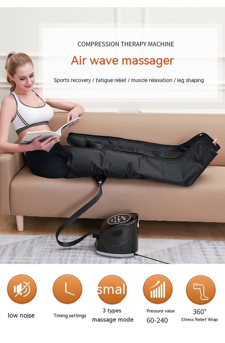 Konbest Air Wave Compressie Been Massager voor Bloedsomloop en Spierherstel 