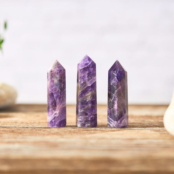 CelestiMind – Amethyst Chakra Wand for Crown Activation & Spiritual Clarity