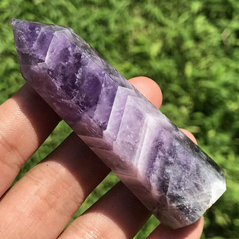 CelestiMind – Amethyst Chakra Wand for Crown Activation & Spiritual Clarity