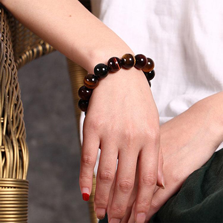 Fearless Vision Tiger’s Eye Bracelet – Clarity & Evil Eye Protector