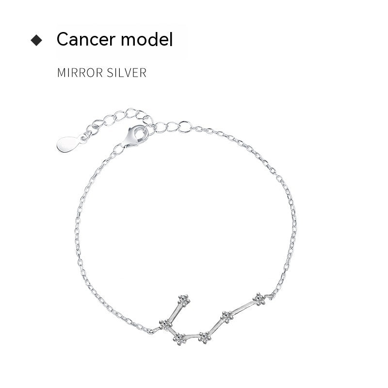 Lunar Grace Moonstone Zodiac Bracelet